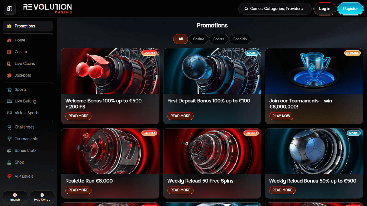 Revolution Casino Casino